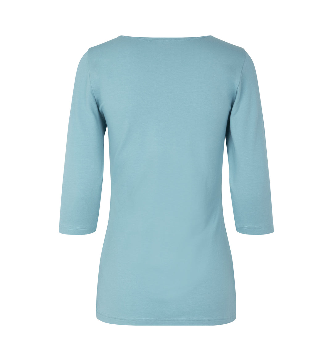 T-shirt stretch | manica ¾ | donna - Dusty aqua