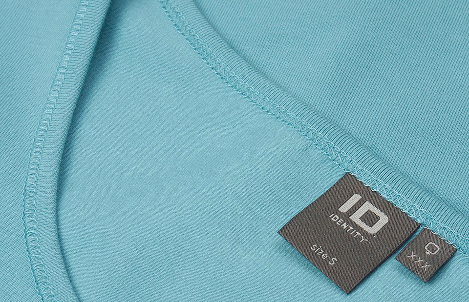 T-shirt stretch | manica ¾ | donna - Dusty aqua