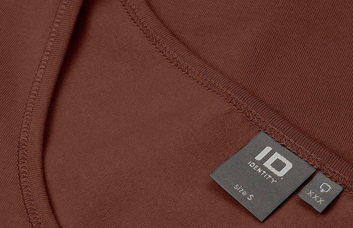 T-shirt stretch | manica ¾ | donna - Mocca