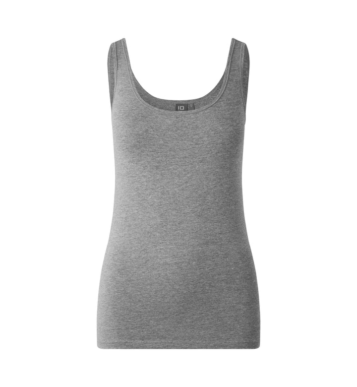 Canotta | stretch | donna - Grigio mélange