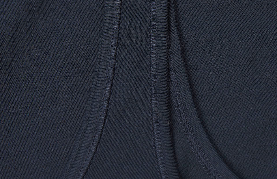 Canotta | stretch | donna - Blu navy