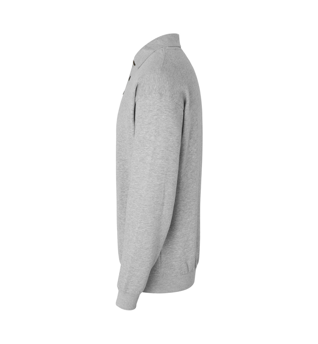 Felpa polo | classica - Grigio mélange