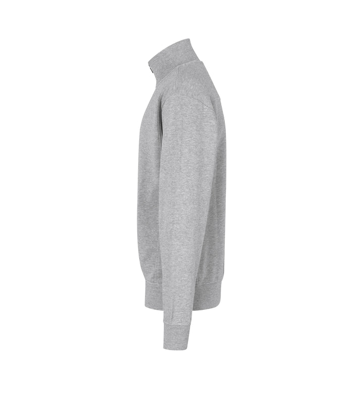 Felpa | zip - Grigio mélange