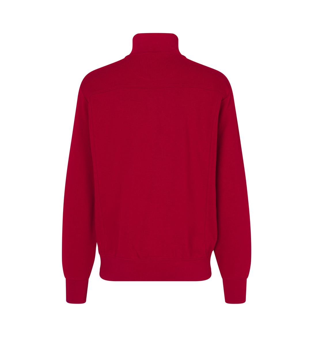 Felpa | zip - Rosso