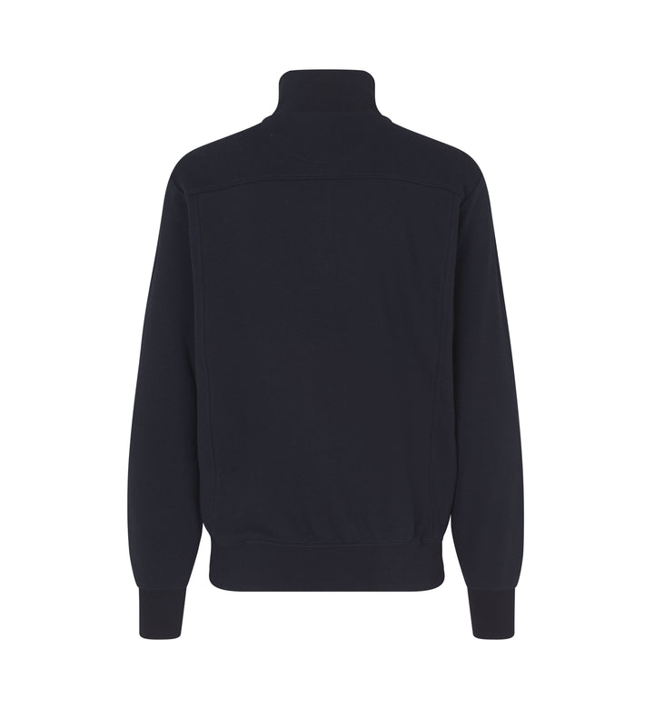 Felpa | zip - Blu navy