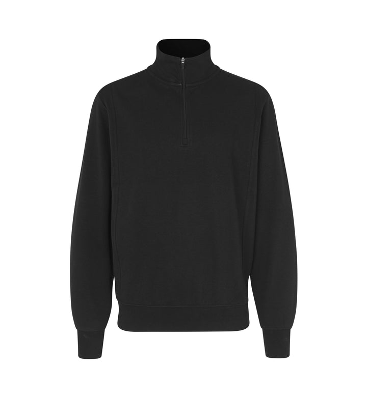 Felpa | zip - Nero