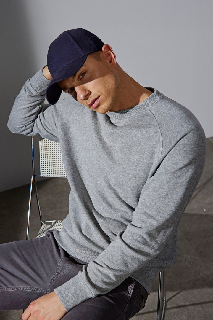 Felpa | business - Grigio mélange
