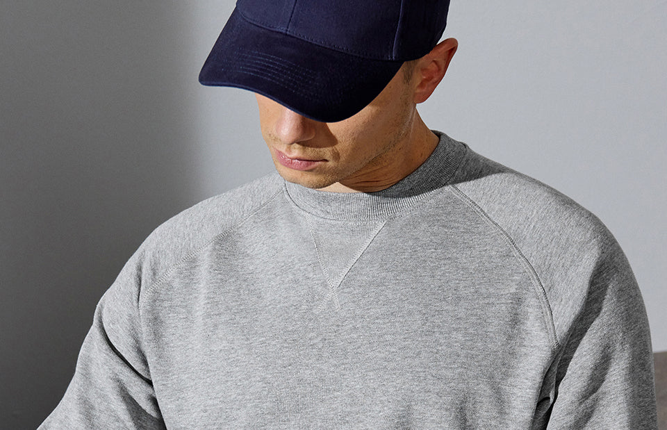 Felpa | business - Grigio mélange