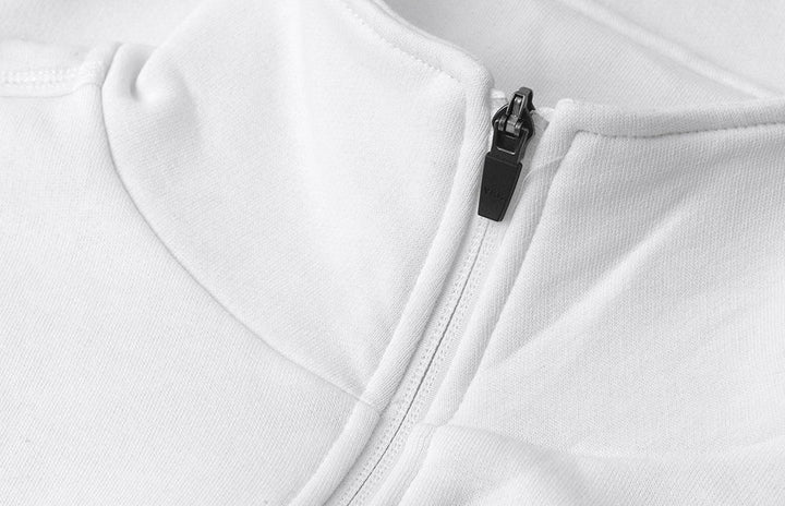 Cardigan felpa - Bianco
