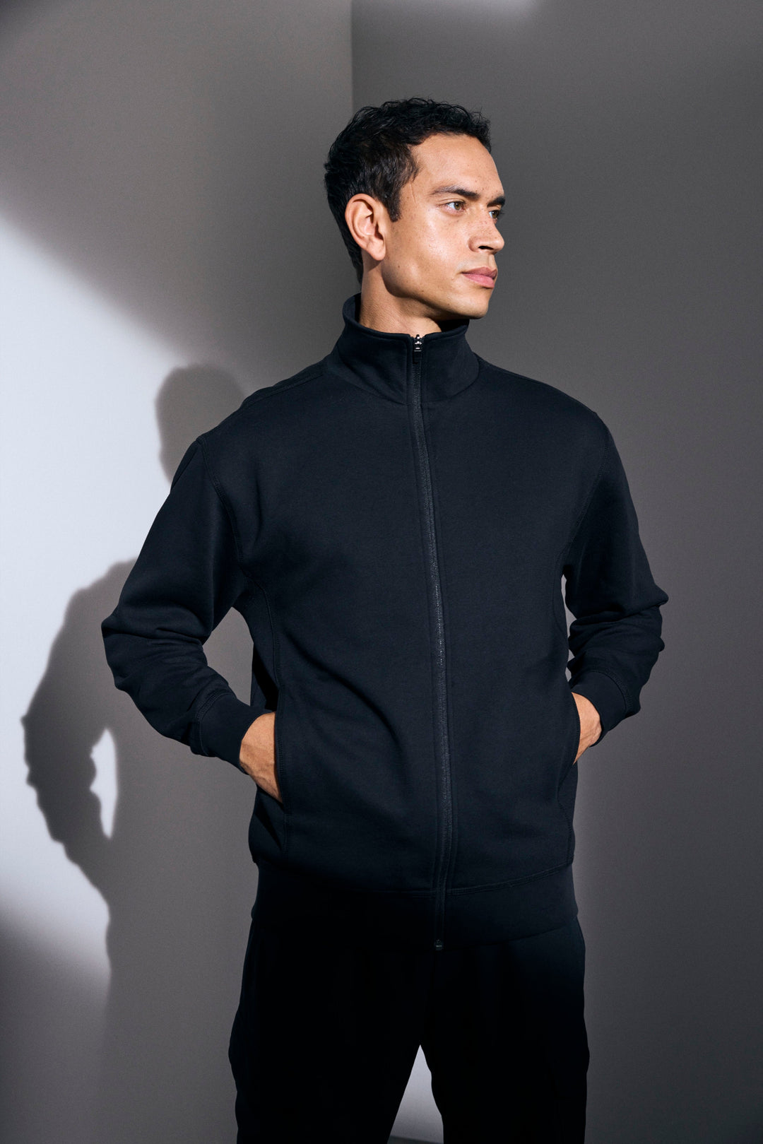 Cardigan felpa - Nero