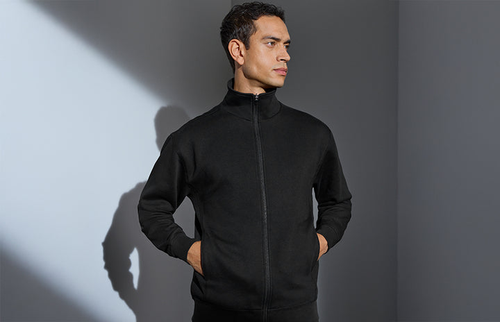 Cardigan felpa - Nero