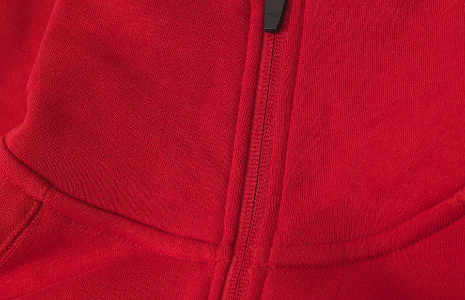 Cardigan felpa | donna - Rosso