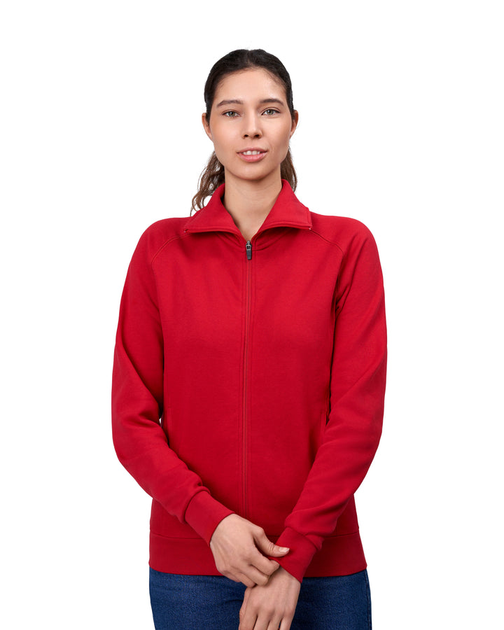 Cardigan felpa | donna - Rosso