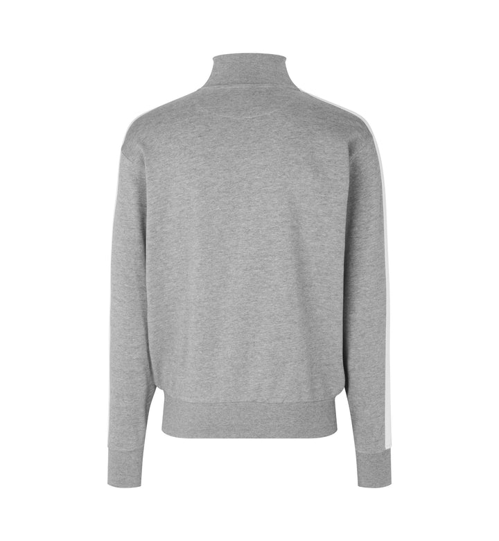 Cardigan felpa | contrasto - Grigio mélange