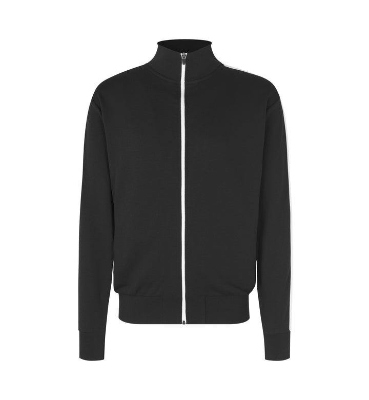 Cardigan felpa | contrasto - Nero