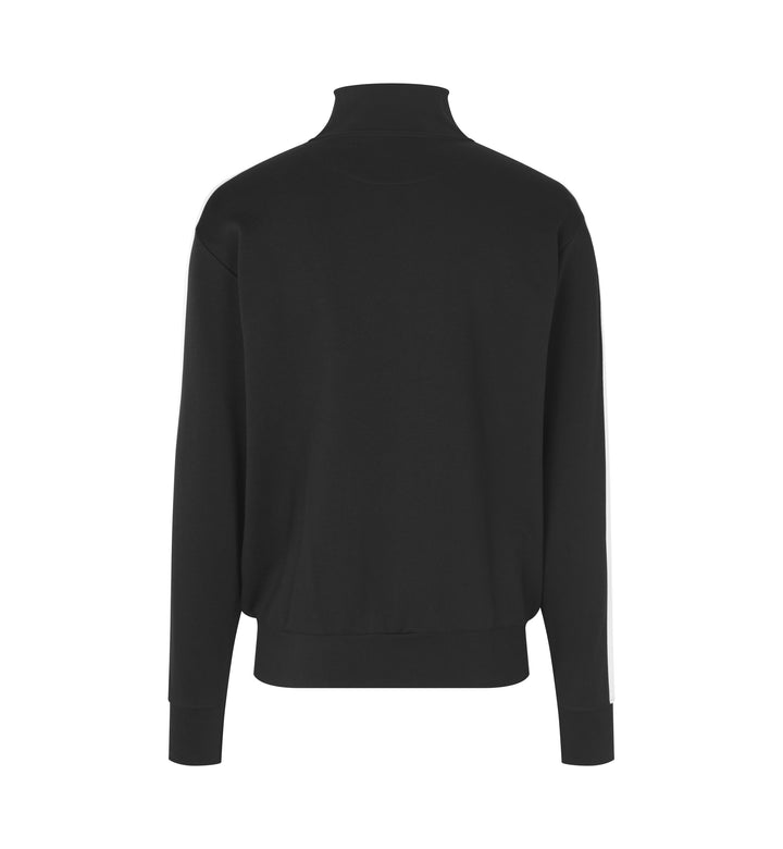 Cardigan felpa | contrasto - Nero