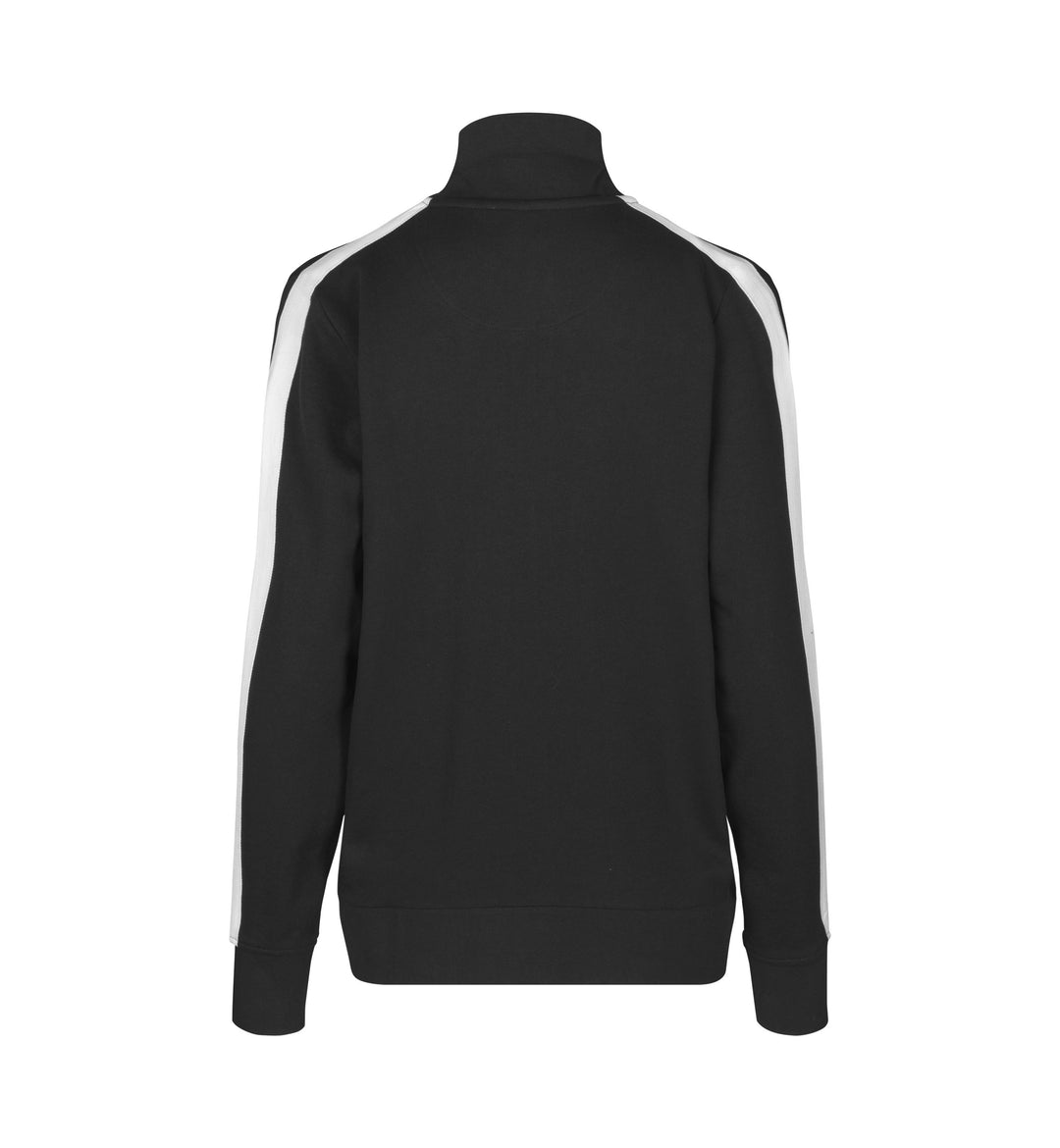 Cardigan felpa | contrasto | donna - Nero