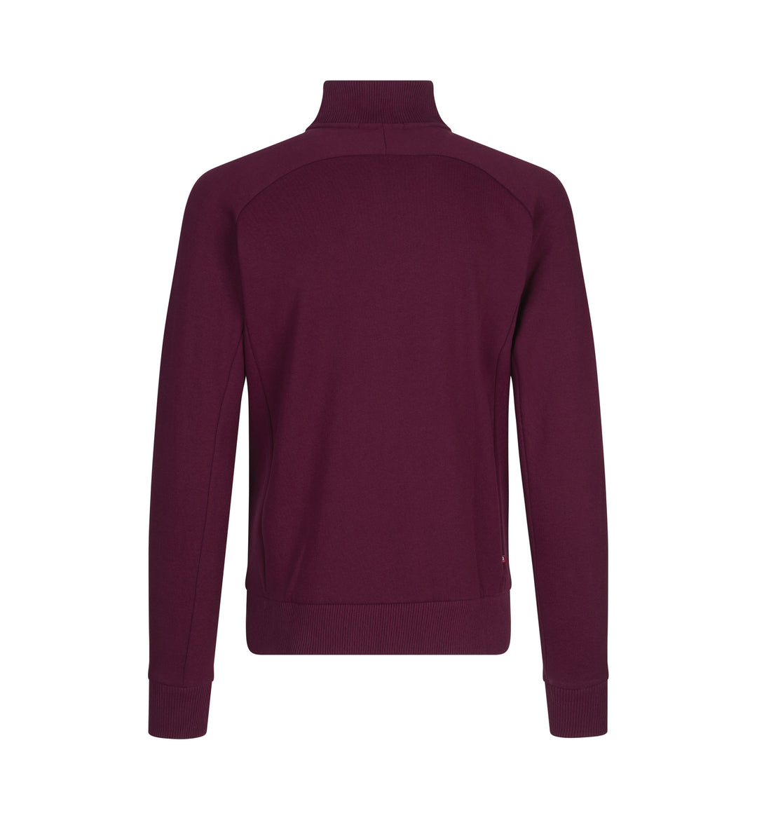 Cardigan felpa | zip - Bordeaux