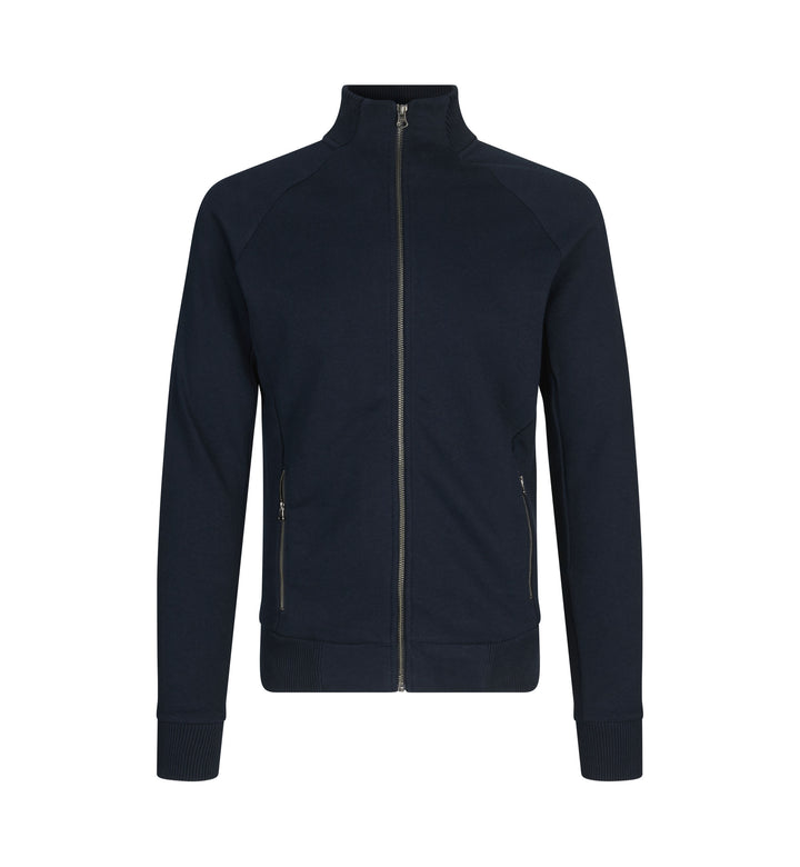 Cardigan felpa | zip - Blu navy