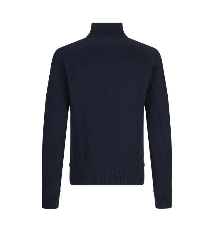 Cardigan felpa | zip - Blu navy
