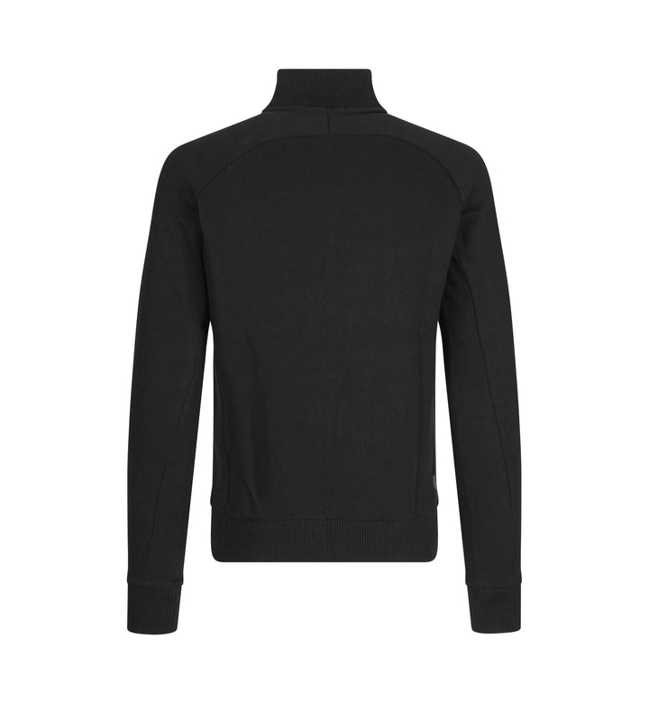 Cardigan felpa | zip - Nero