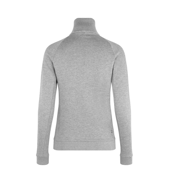 Cardigan felpa | zip | donna - Grigio mélange