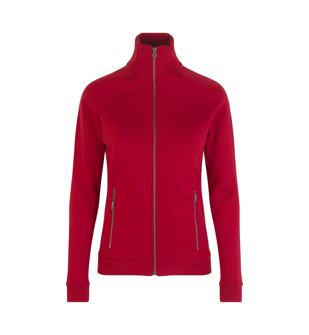 Cardigan felpa | zip | donna - Rosso