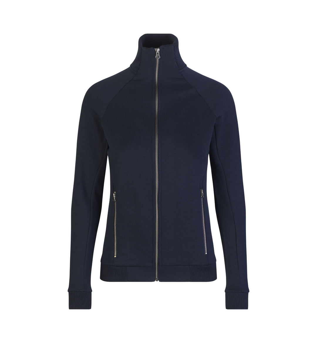 Cardigan felpa | zip | donna - Blu navy