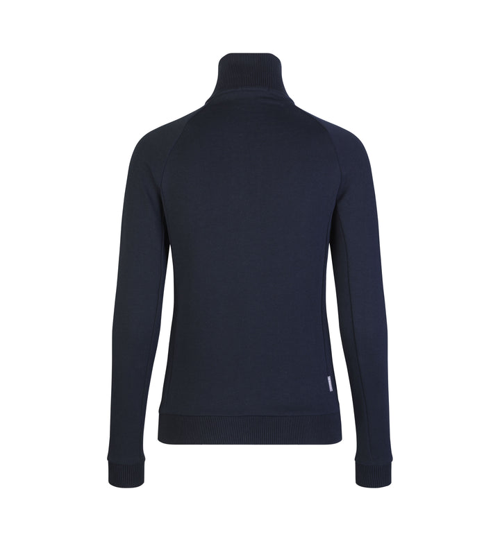 Cardigan felpa | zip | donna - Blu navy