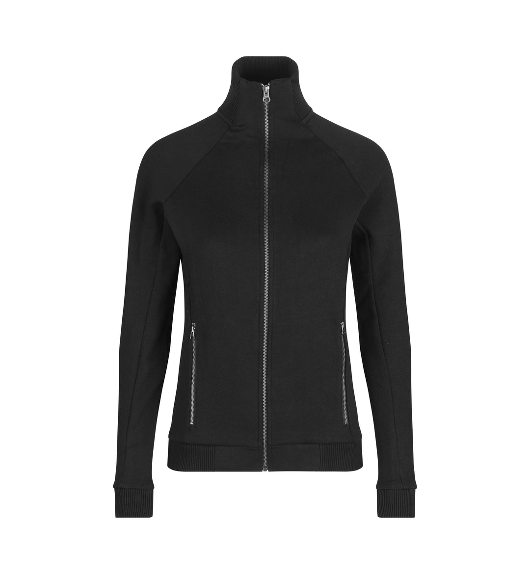 Cardigan felpa | zip | donna - Nero