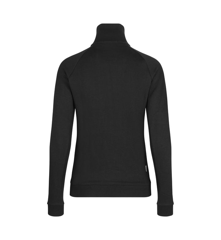 Cardigan felpa | zip | donna - Nero