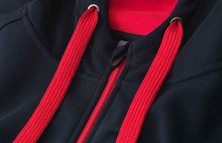 Cardigan felpa | bonded - Blu navy