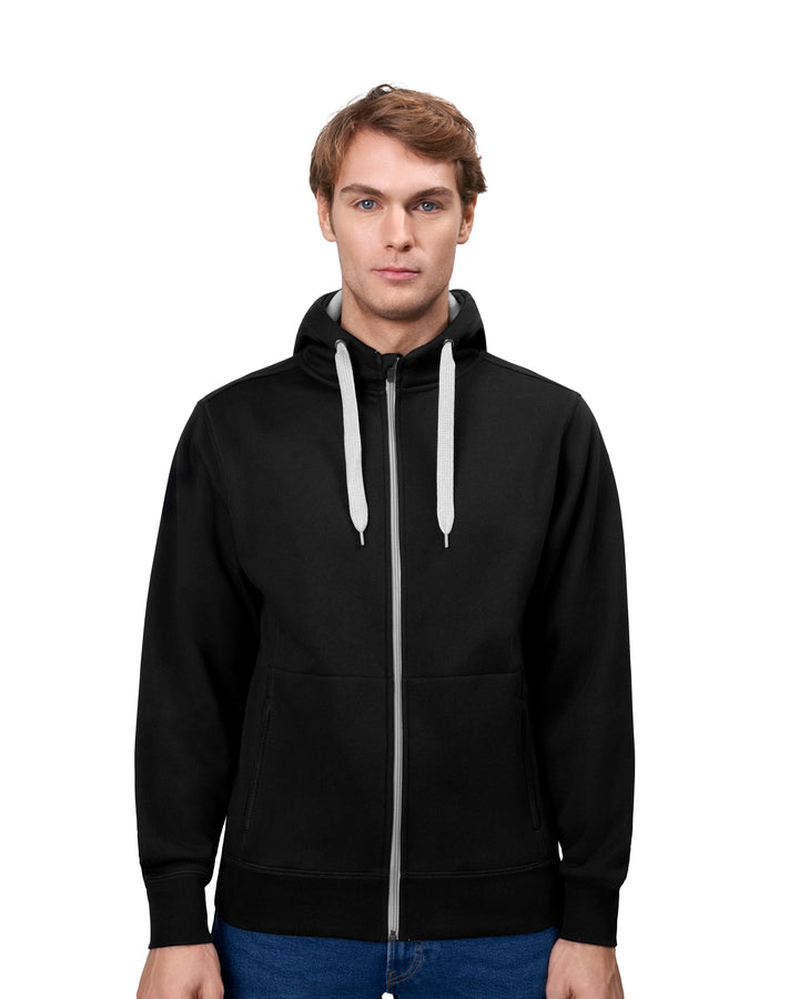Cardigan felpa | bonded - Nero