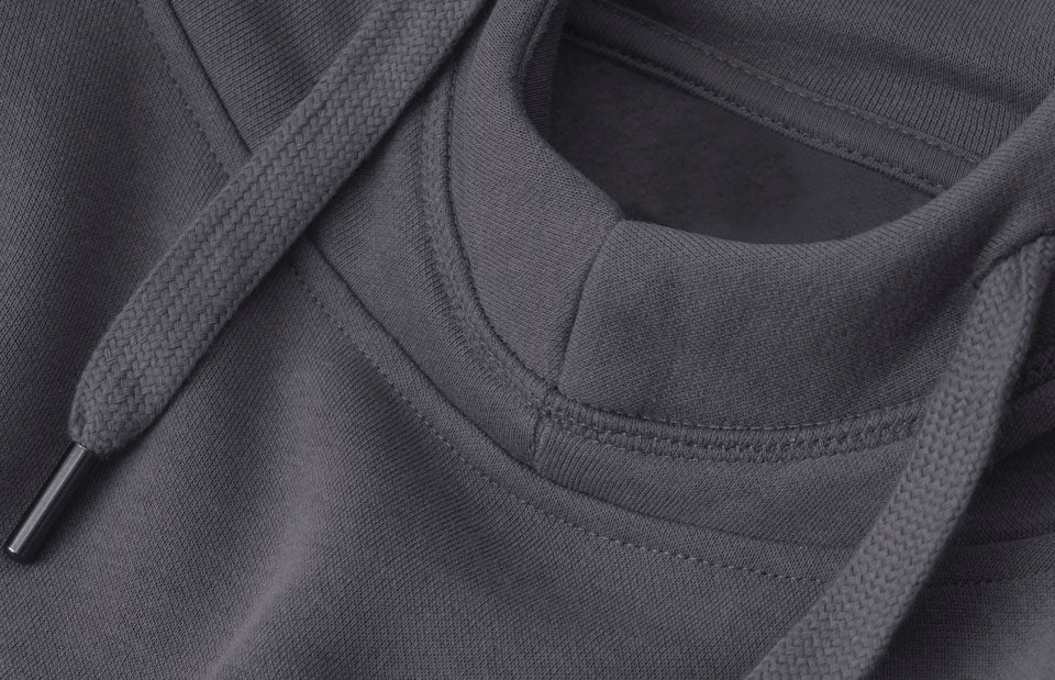 Hoodie CORE - Grigio argento