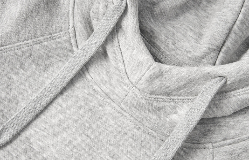 Hoodie CORE | donna - Grigio chiaro mélange