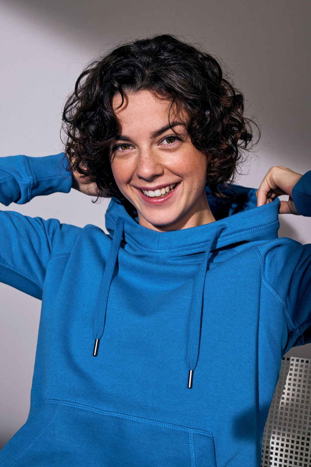 Hoodie CORE | donna - Azure
