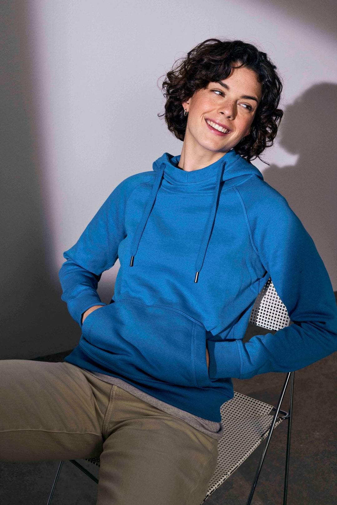Hoodie CORE | donna - Azure
