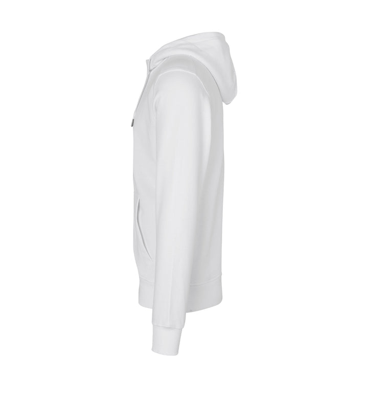 Hoodie CORE | zip - Bianco