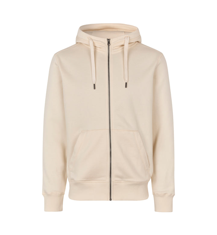 Hoodie CORE | zip - Bianco panna