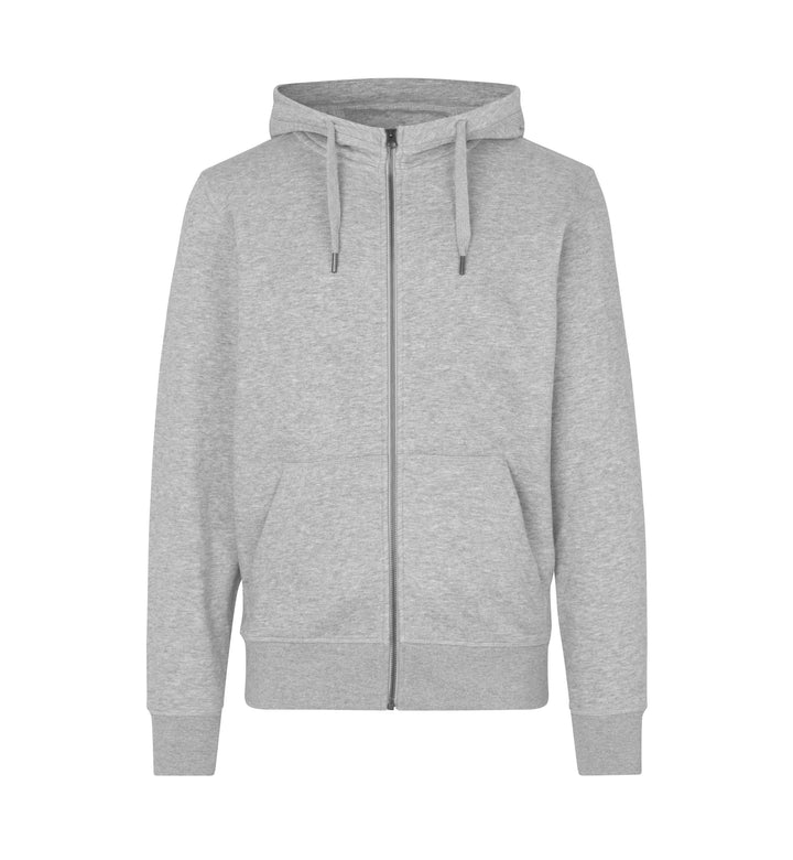 Hoodie CORE | zip - Grigio mélange