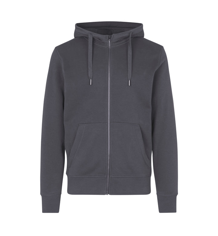 Hoodie CORE | zip - Grigio argento