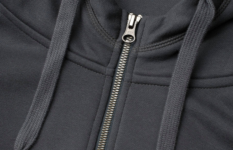 Hoodie CORE | zip - Antracite