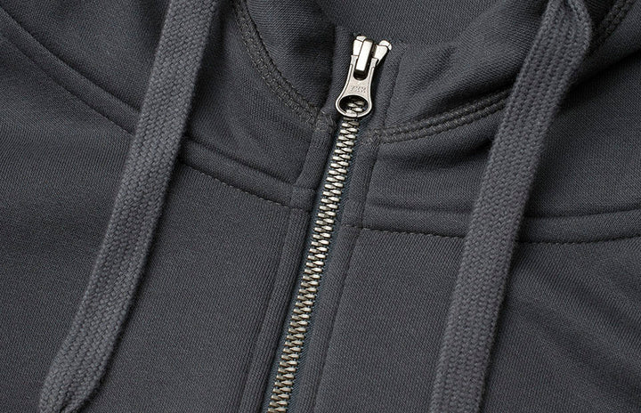 Hoodie CORE | zip - Antracite