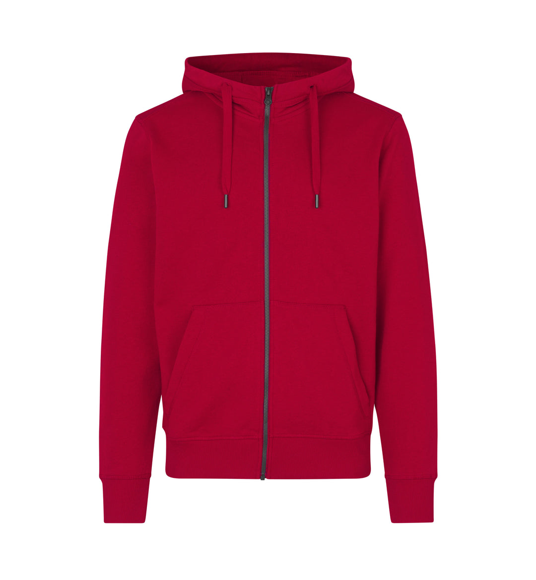 Hoodie CORE | zip - Rosso