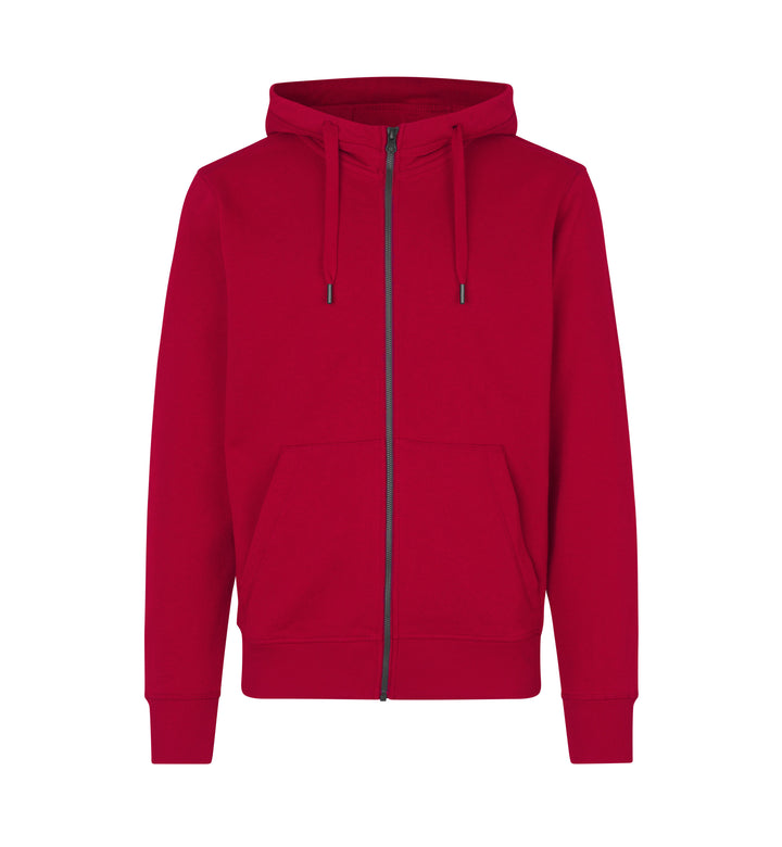 Hoodie CORE | zip - Rosso