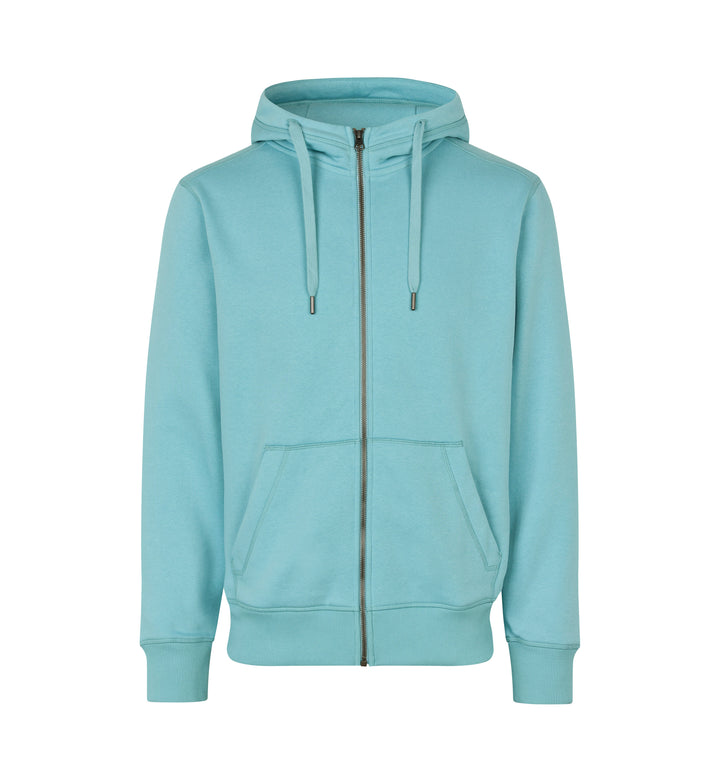 Hoodie CORE | zip - Dusty aqua
