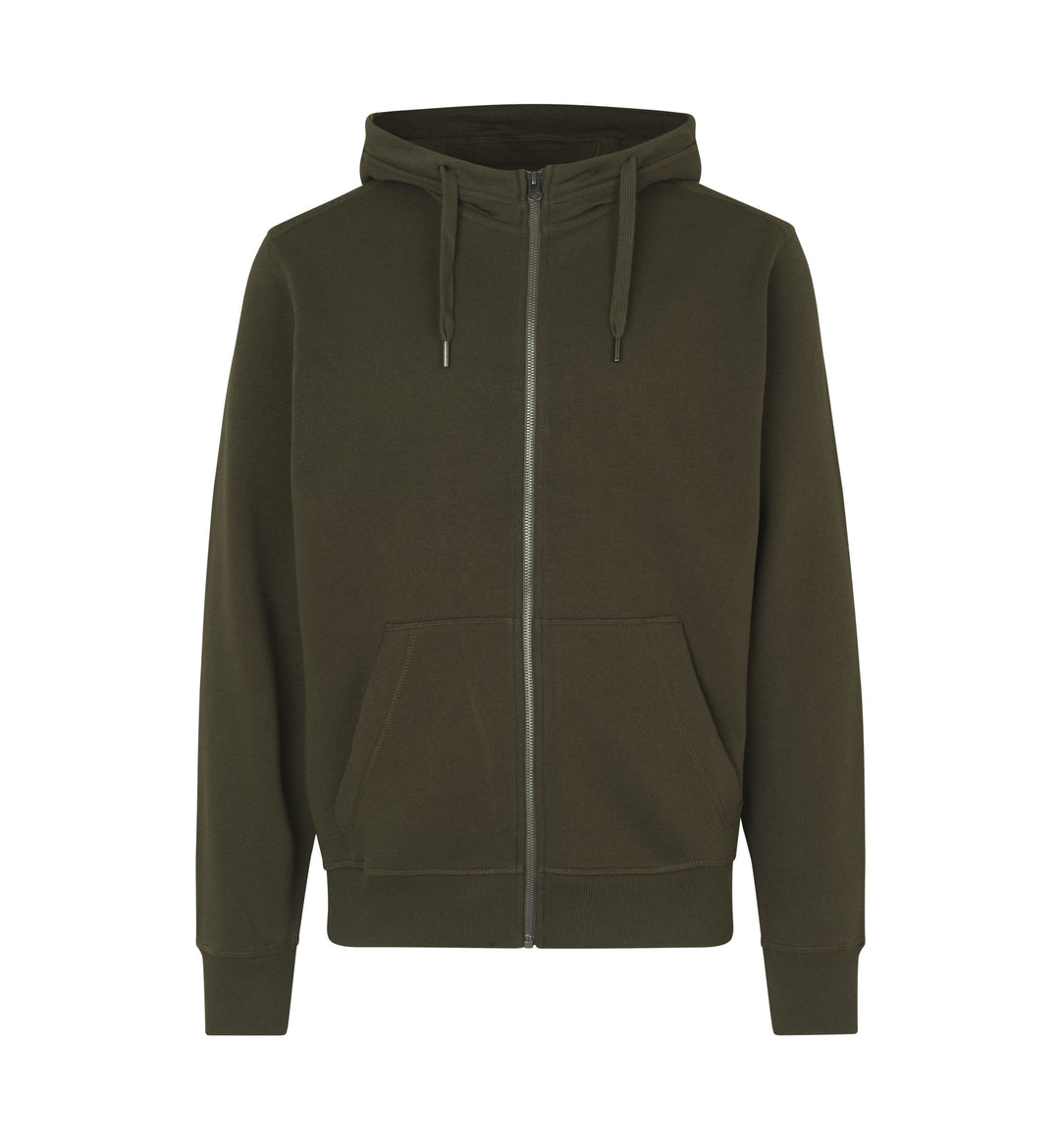 Hoodie CORE | zip - Oliva