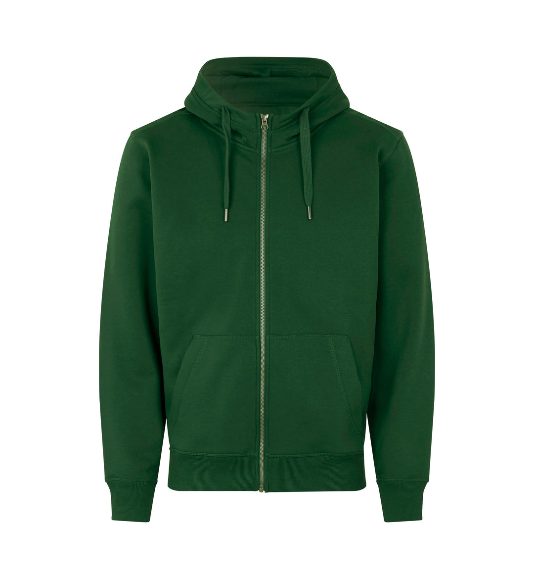 Hoodie CORE | zip - Verde bottiglia