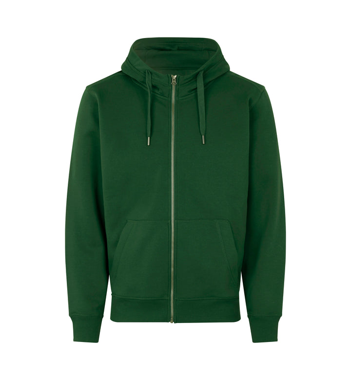 Hoodie CORE | zip - Verde bottiglia
