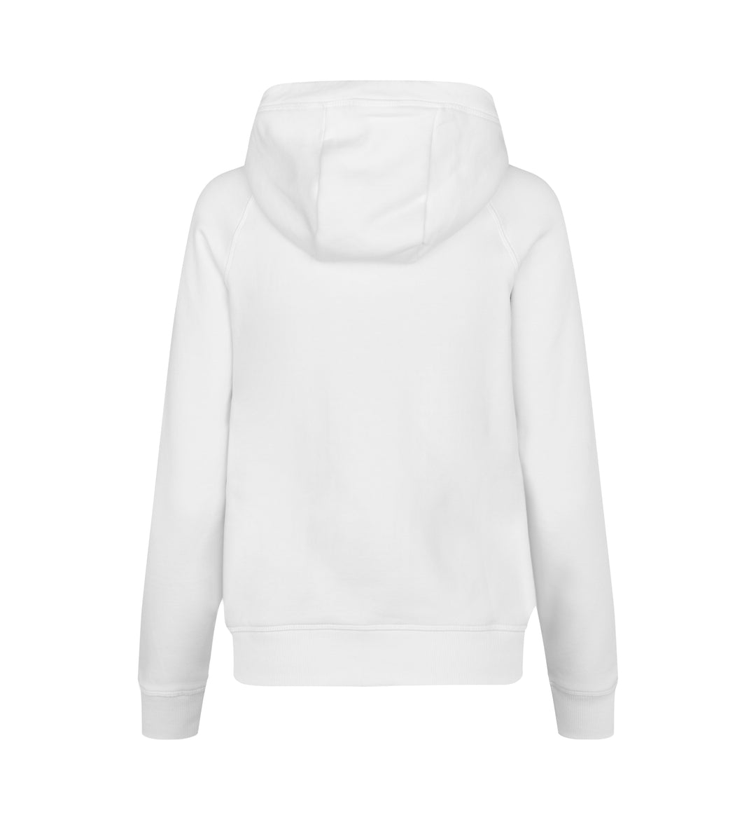 Hoodie CORE | zip | donna - Bianco